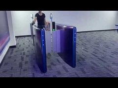 Sistema de controle de acesso catraca de barreira de aba em aço inoxidável 304