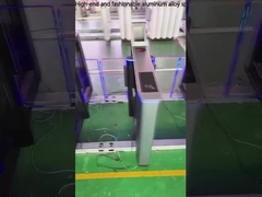 Portão giratório de aço inoxidável 304 com velocidade automática e sistemas de segurança RFID