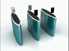 Portão de barreira de motor sem escovas Tornáveis de alta segurança com largura de passagem de 550 mm