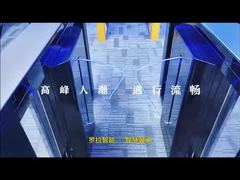 See Why Choose Customizable Access Control Turnstile Gate for 900-1000mm Passager Length