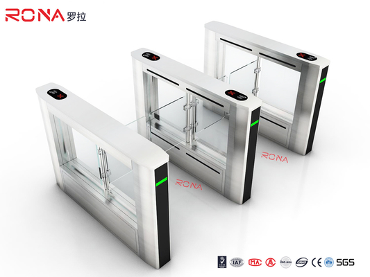 comprar O acesso pedestre 10 do torniquete duplo da porta de balanço do controle do sentido emparelha o servo motor online manufacture
