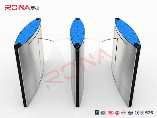 comprar Braço acrílico do balanço do torniquete automático de aço inoxidável da barreira da aleta 304 com servo motor online manufacture
