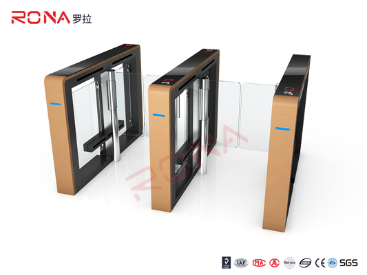 comprar TCP / IP Segurança Electro Lock Door Swing Pedestrian Barrier Gate Turnstyle Fastlane Glass online manufacture