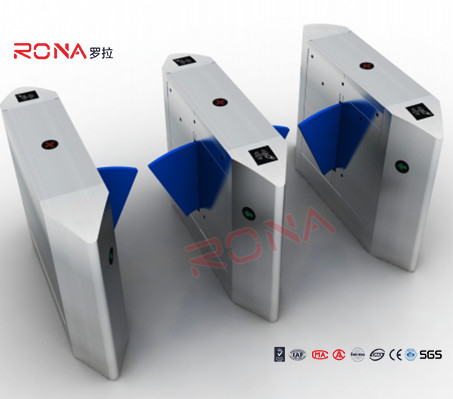 comprar Caminhar através do detector de metais Flap Barreira Porta Transparente Flap Ala Turnstile Óptico online manufacture