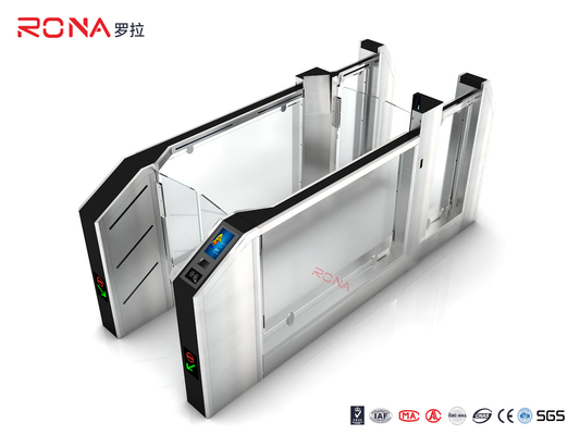 comprar Portão de controle de acesso de edifícios portão AB porta portão automático com superfície de polir online manufacture