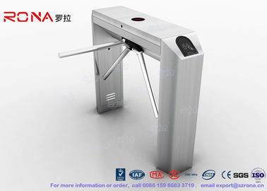 comprar Porta do torniquete do tripé do controle de acesso RS485, bens do torniquete da altura da cintura de 304 SS online manufacture