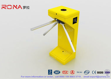 comprar Entrada vertical amarela 500mm da porta do torniquete do tripé que esticam para fora o comprimento do braço online manufacture