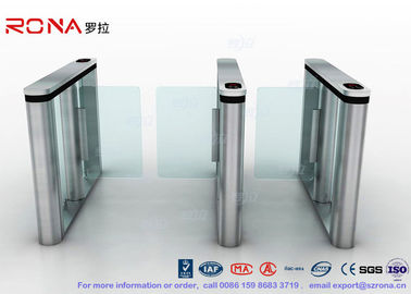 comprar Torniquete escovado da altura do torniquete de superfície de Fastlane da porta de velocidade meio com leitor de impressão digital online manufacture