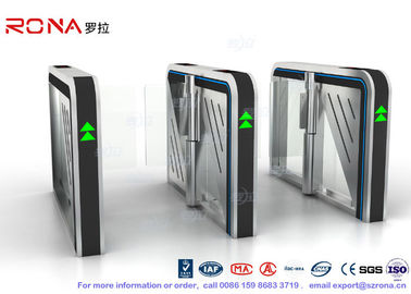 comprar O CE aprovou o sistema luxuoso do controle de acesso da porta de velocidade para o prédio de escritórios com os 304 de aço inoxidável online manufacture