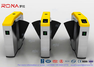 comprar Da barreira retrátil da asa da aleta da impressão digital porta de velocidade pedestre da barreira da aleta do controle online manufacture