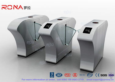 comprar Torniquete bidirecional à altura da cintura da barreira da aleta da relação da porta RFID da barreira da aleta do aeroporto online manufacture