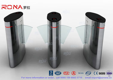 comprar Torniquetes automáticos da altura da asa da barreira da porta da barreira da aleta porta de aço inoxidável da barreira do balanço dos meios para escritórios online manufacture