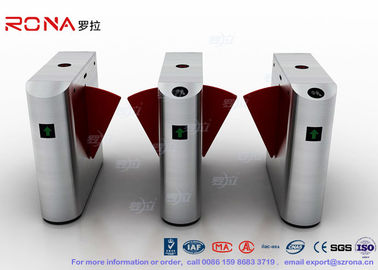 comprar Porta elétrica da barreira da aleta do sensor do IR, torniquete do controlo de acessos do metro do furto do cartão online manufacture