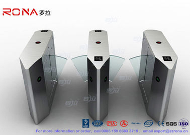 comprar Porta elétrica do torniquete da porta da barreira da aleta da segurança de 316 SS com o leitor de cartão do sensor 13.56mhz do IR online manufacture