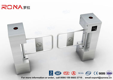 comprar Torniquete biométrico do controle de acesso da ponte do banco da porta da barreira do balanço do RFID online manufacture