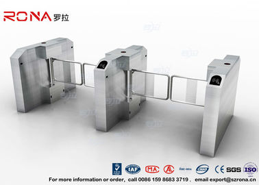 comprar Porta da barreira do balanço da entrada da impressão digital de aço inoxidável para o canal da desvantagem online manufacture
