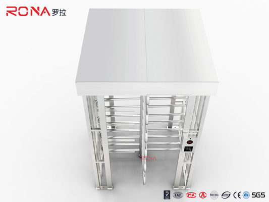 comprar Full Height Turnstile Leitor de cartões RFID impressão digital Turnstiles de aço inoxidável Portão de estilo de giro seguro online manufacture