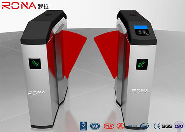 comprar Torniquete macio vermelho do controle de acesso da porta da barreira da aleta único/bidirecional online manufacture
