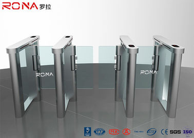 comprar Sistema automático 304 do controle de acesso do torniquete da porta de velocidade da barreira da aleta de aço inoxidável online manufacture