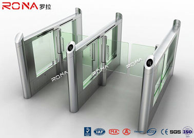 comprar Porta de segurança eletrônica esperta dos torniquetes RFID da altura da cintura da aleta para o controle pedestre online manufacture