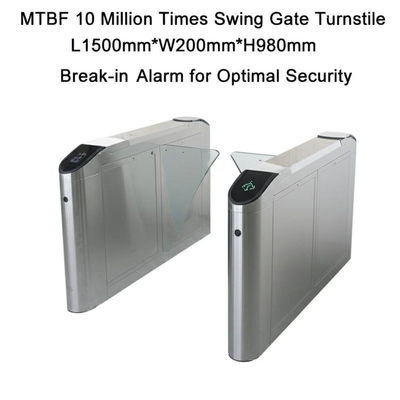 comprar Catraca de barreira oscilante MTBF 10 milhões de vezes, L1500mm*W200mm*H980mm, alarme de intrusão para segurança ideal online manufacture