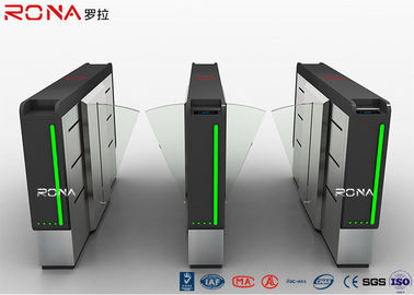 comprar Torniquete acrílico da segurança do leitor de cartão de Rfid da impressão digital da porta da barreira da aleta online manufacture