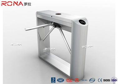 comprar Torniquete de aço inoxidável da barreira da aleta do RFID, porta da barreira do tripé do comparecimento online manufacture