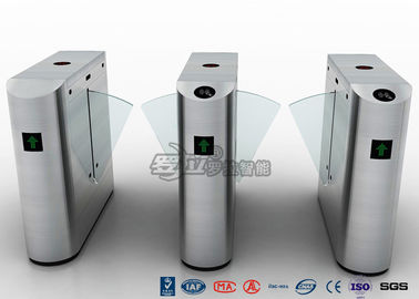 comprar Torniquetes contrários acrílicos DC24V da porta eletrônica pedestre da barreira da aleta do controle online manufacture