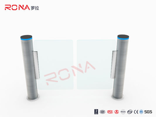 Entrada de aço inoxidável do supermercado do torniquete da porta de velocidade 304 com a porta esperta do cilindro