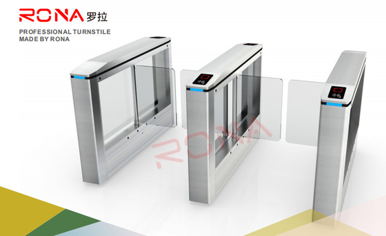Rfid Automatic Swing Gate Turnstile Smart Arm Porta giratória Segurança Controle de Acesso