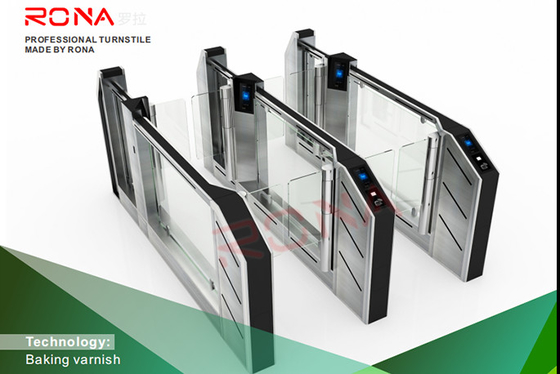 Turnstiles de controlo de acesso com servomotor Tcp / Ip baseado na Web Single Door