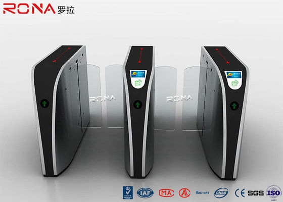 Porta da barreira da entrada da corrediça da altura da cintura, leitor de cartão pedestre da porta RFID do torniquete