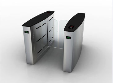 Alta segurança inoxidável da porta de deslizamento 304 dos sistemas da entrada do torniquete Swiping o cartão