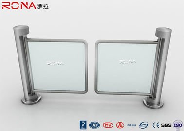 Coluna redonda único Polo do metal mecânico duplo do torniquete da porta de balanço do controle de acesso