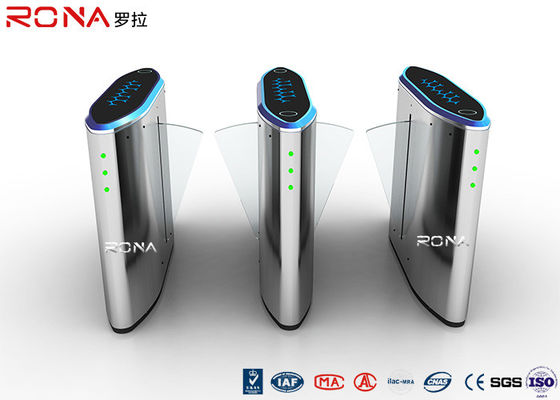 Porto de comunicações RS232/RS485 do processo do desenho da porta da barreira da aleta do controle de acesso