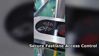 Acesso pedestre seguro do torniquete da porta de velocidade de Fastlane