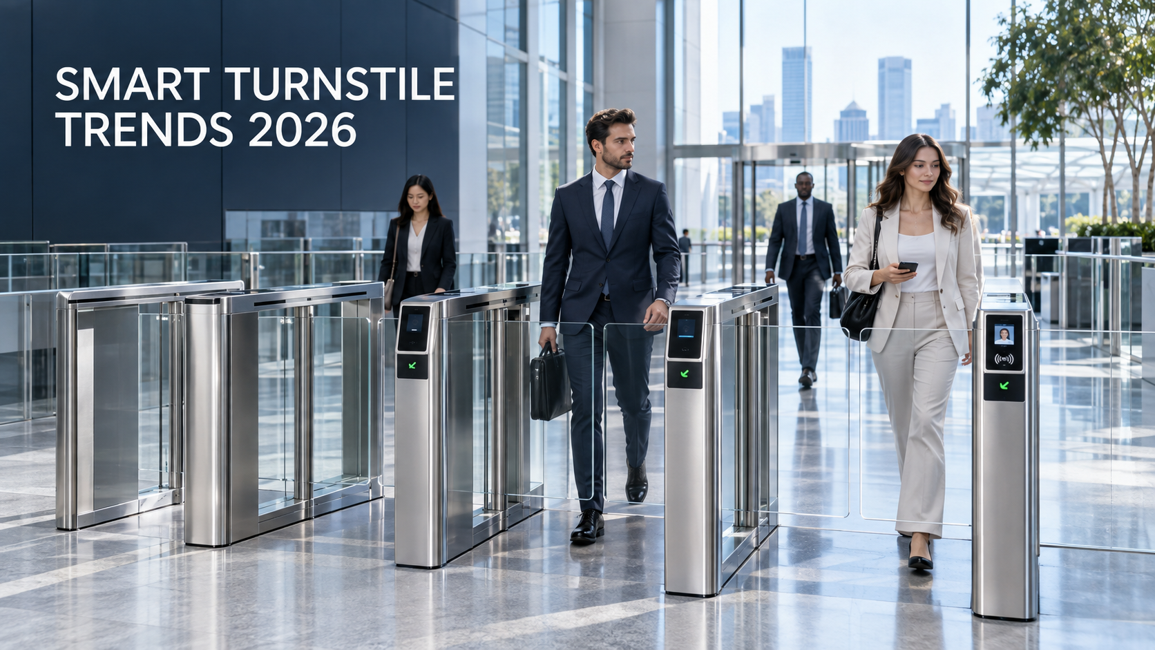 Últimos blogs da empresa sobre From Physical Barriers to Smart Access Nodes: How Turnstiles Are Evolving in 2026