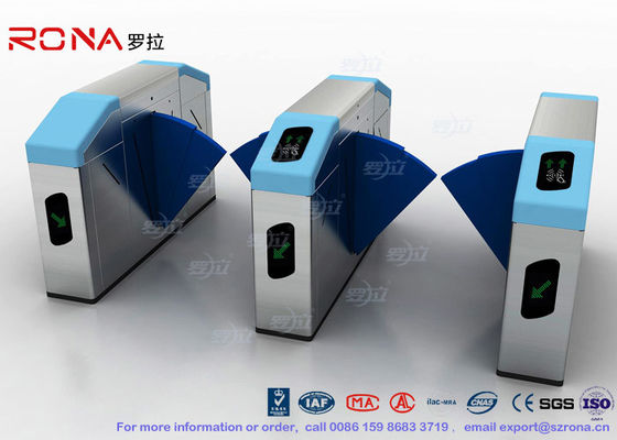 Meia largura retrátil ótica do torniquete 900mm da barreira da aleta dos torniquetes da altura