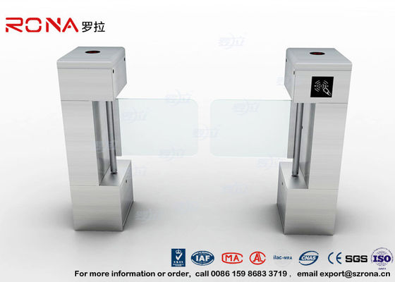 Porta pedestre da barreira da aleta das portas de segurança do cartão do controle de acesso com código de barras