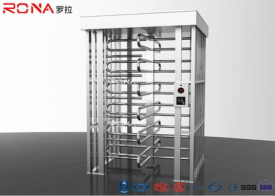 Semi - auto altura completa 30 da porta do torniquete do pedestre 30 ~ 35 pessoas / minuto
