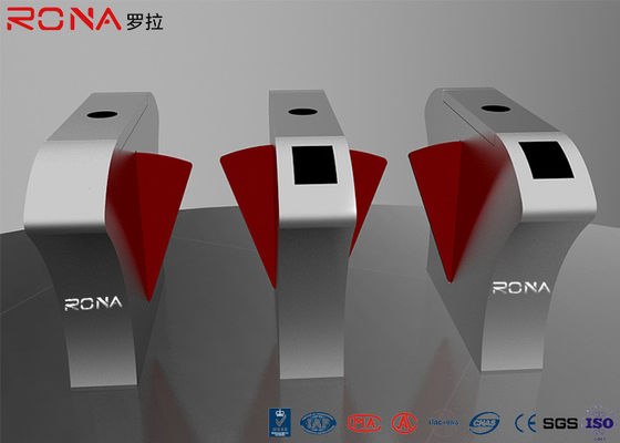 RONA 2 Vias de Barreira de Aba com Velocidade de Passagem de 40 Pessoas/Min, Construção em Aço Inoxidável 304 e Controle de Acesso Bidirecional